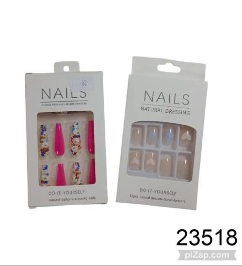 Imagen de UÑAS POSTIZAS X 12 UNIDADES 2.26